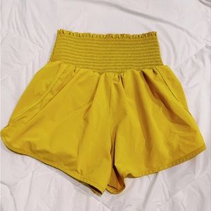 OFFLINE by Aerie Real Me Smocked Running Shorts